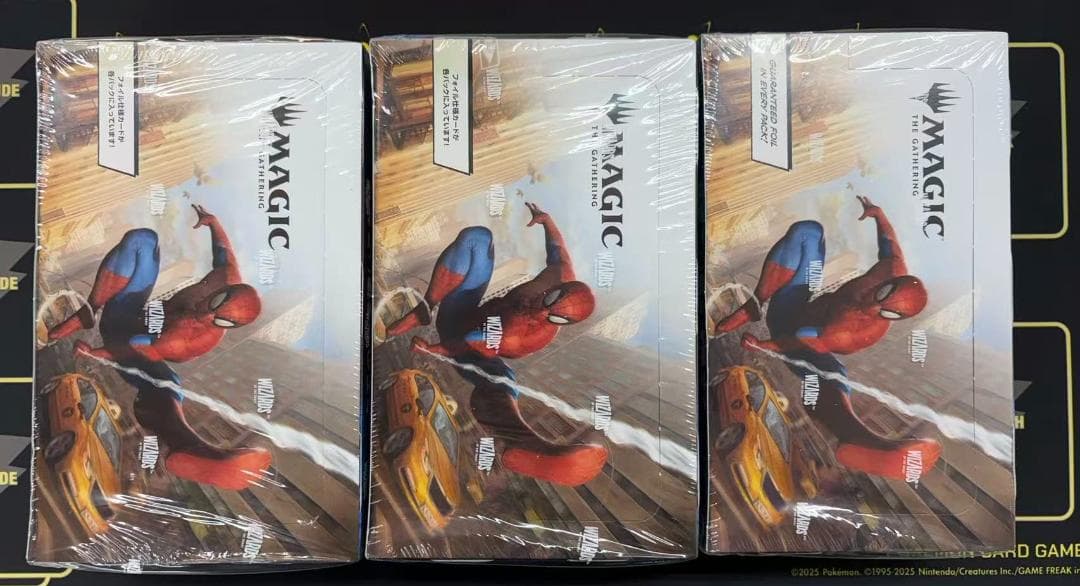 MTG スパイダーマン プレイブースター 未開封 日本語2BOX 英語1BOX