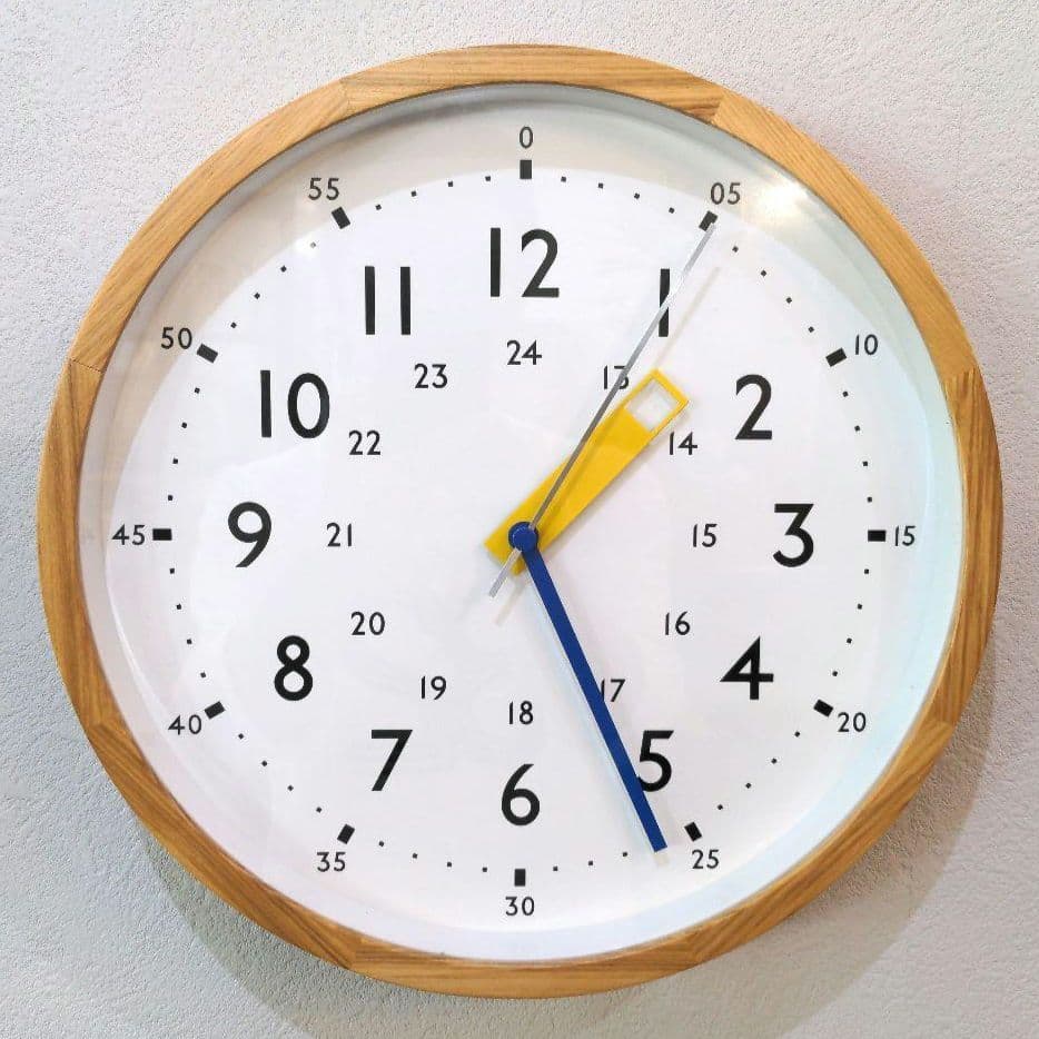 【新品】 インターフォルム 電波時計 Storuman CL-2937 イエロー