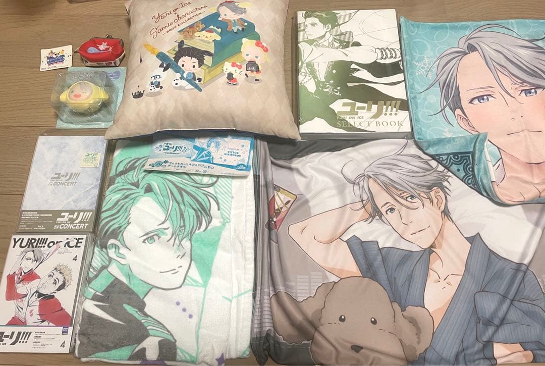 ユーリ!!! on ICE ヴィクトル　フィギュア　タオルなど　グッズまとめ売り