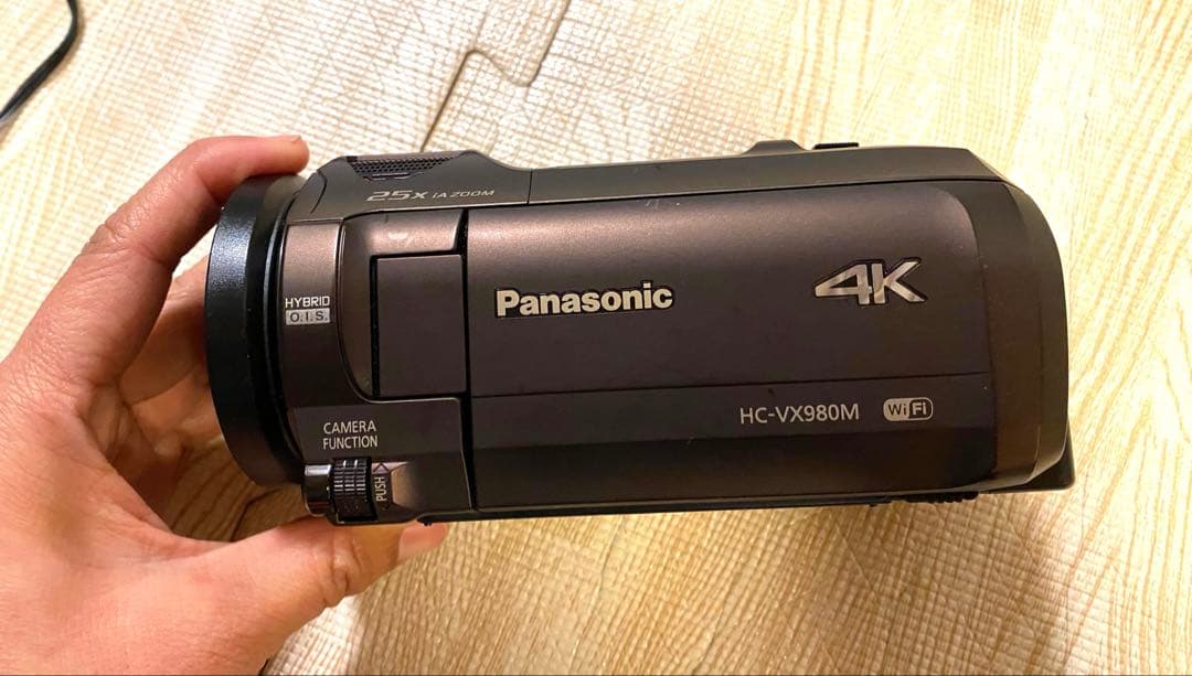 Panasonic4Kビデオカメラ HC-VX980M