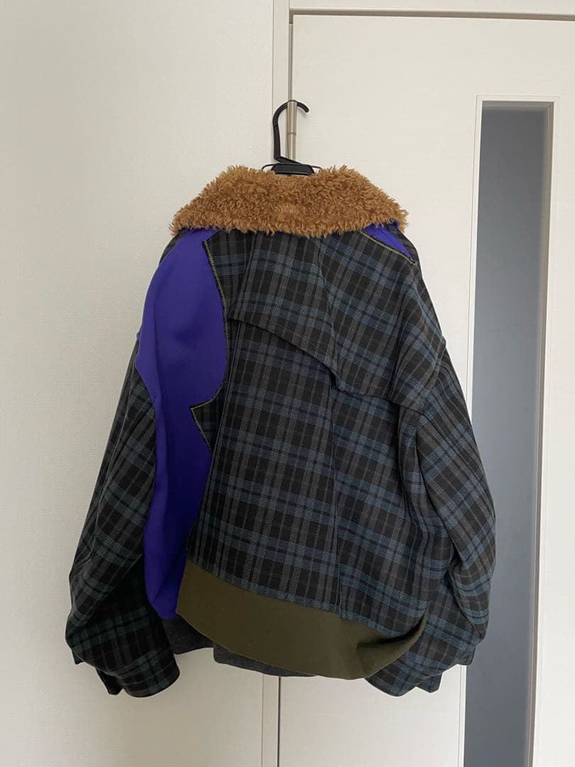 kolor 23aw ファーブルゾン