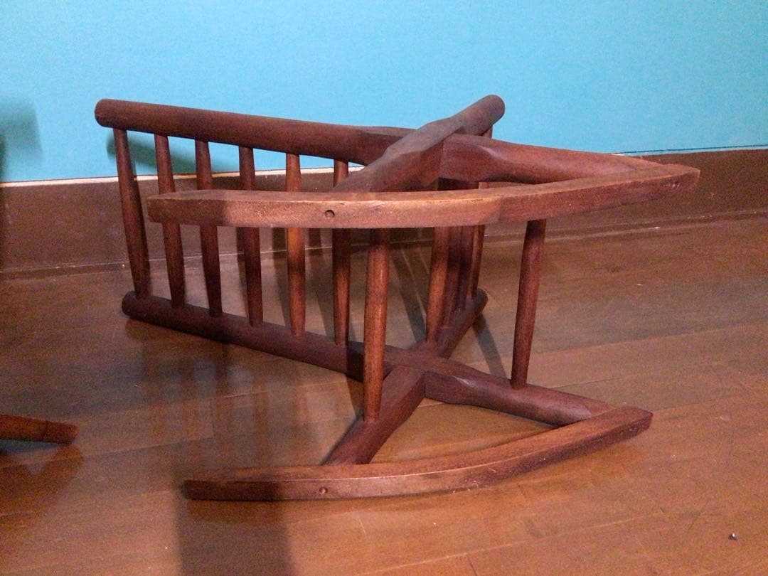 ◉家具職人1点物◉60sビンテージ◉SHAKER◉ロッキングチェア&オットマン◉