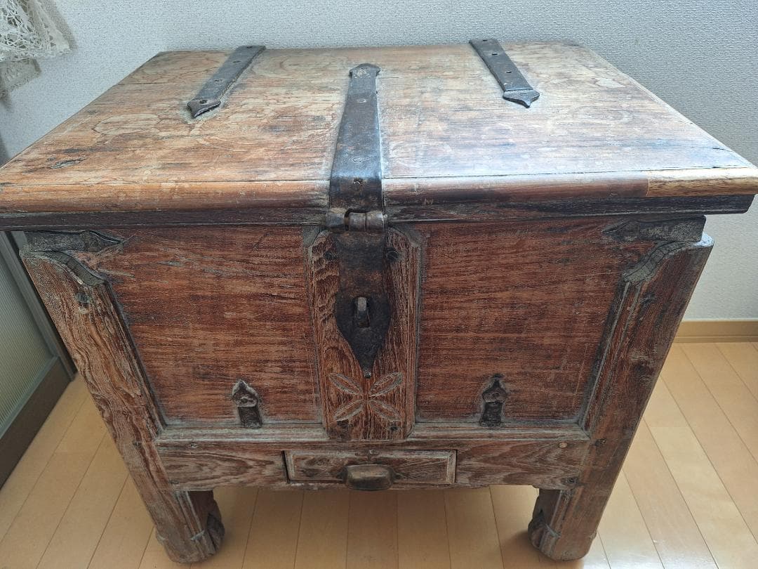 Vintage　キャスター付き　中棚