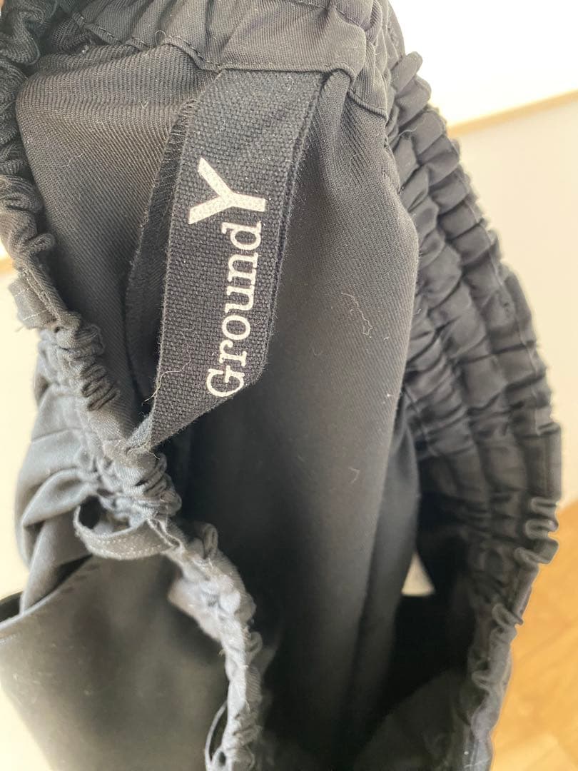 Ground Y サルエルパンツ ブラック