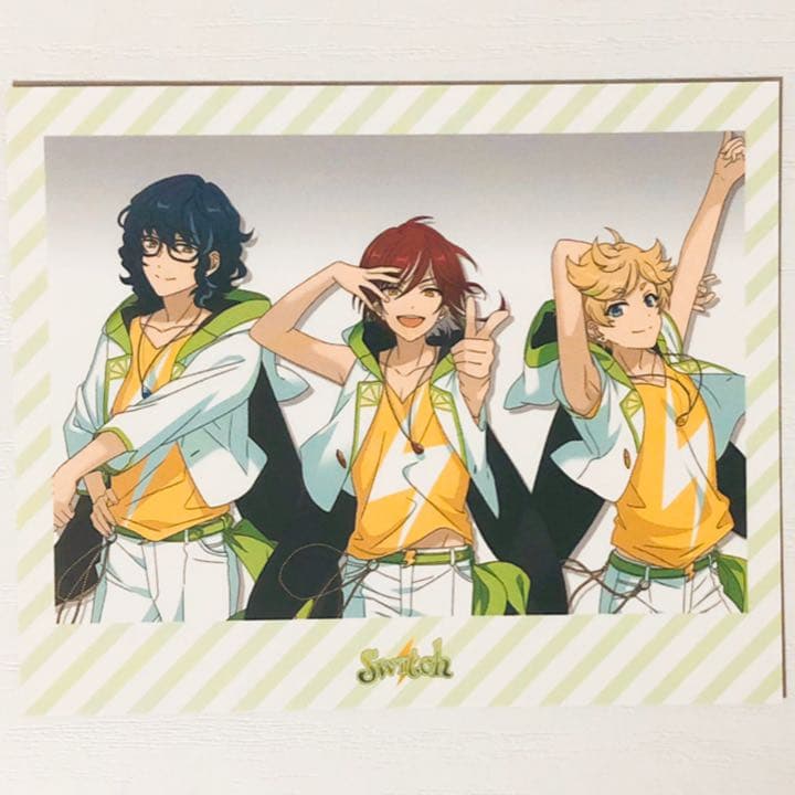 新品★あんスタ【Switch】オンリーショップ特典★インスタント写真風カード