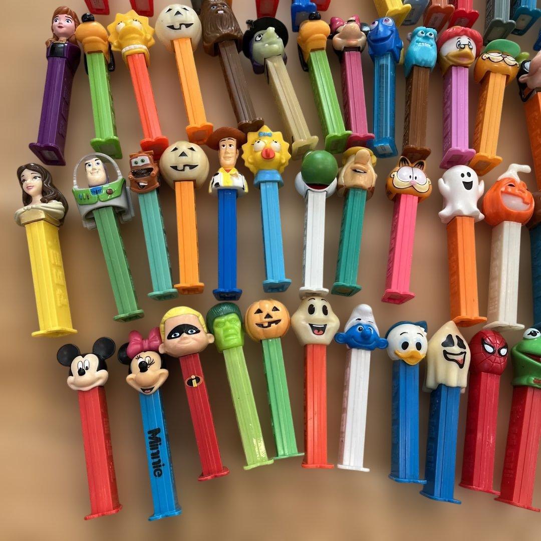 激レア PEZディスペンサー 80個以上 キャラクターセット ビンテージ 大量