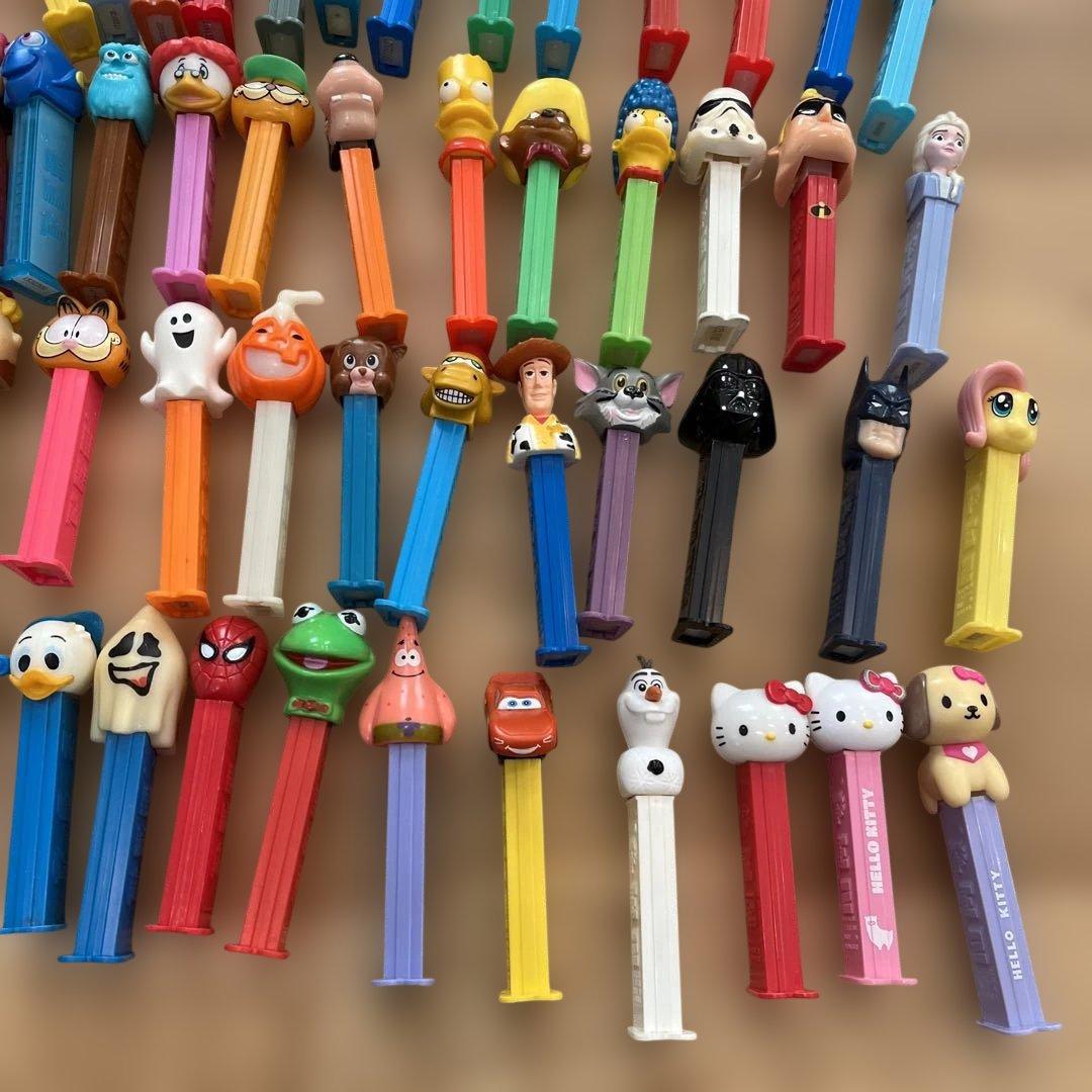 激レア PEZディスペンサー 80個以上 キャラクターセット ビンテージ 大量