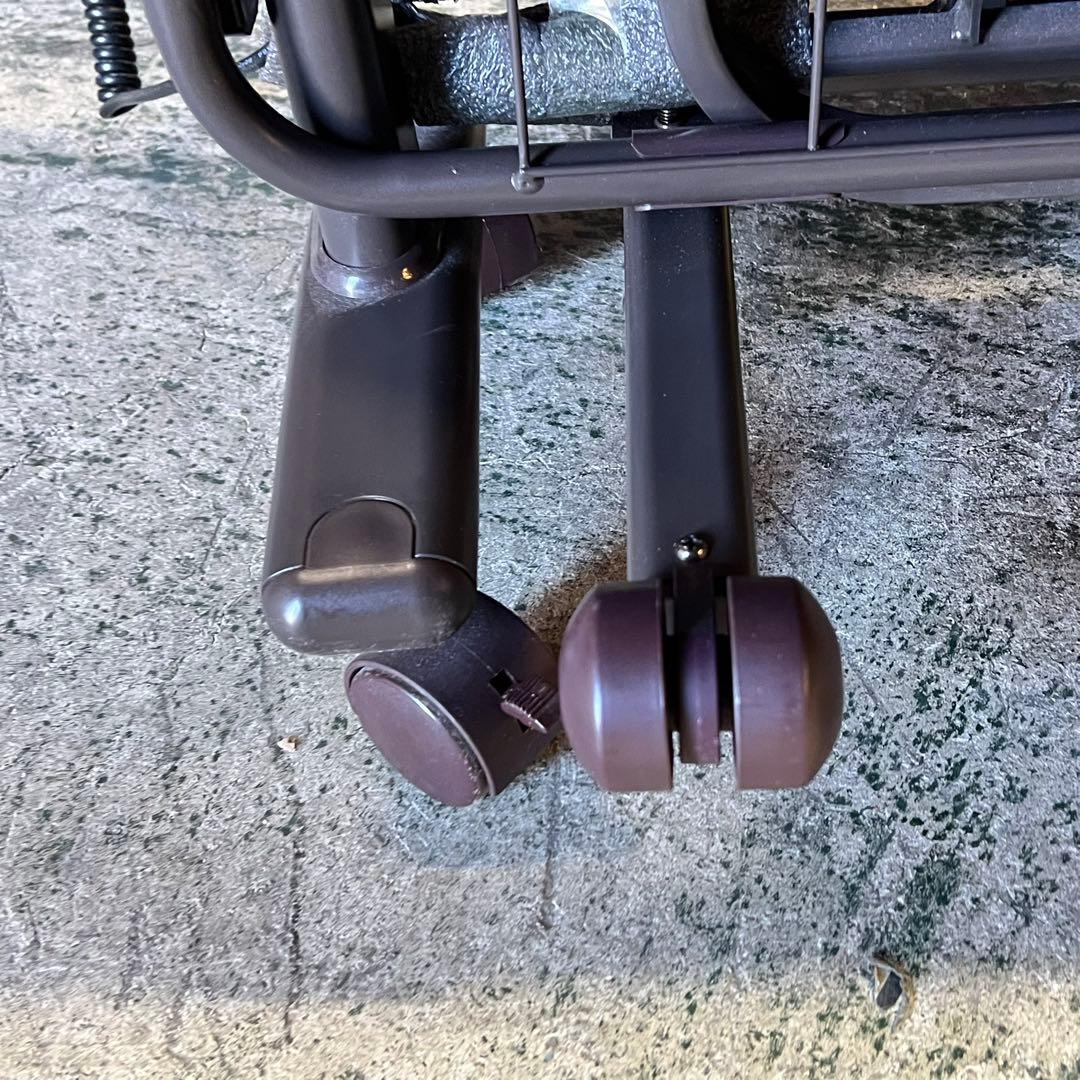 G906⭐︎ ATEXアテックス収納式 電動リクライニングベット 折りたたみ