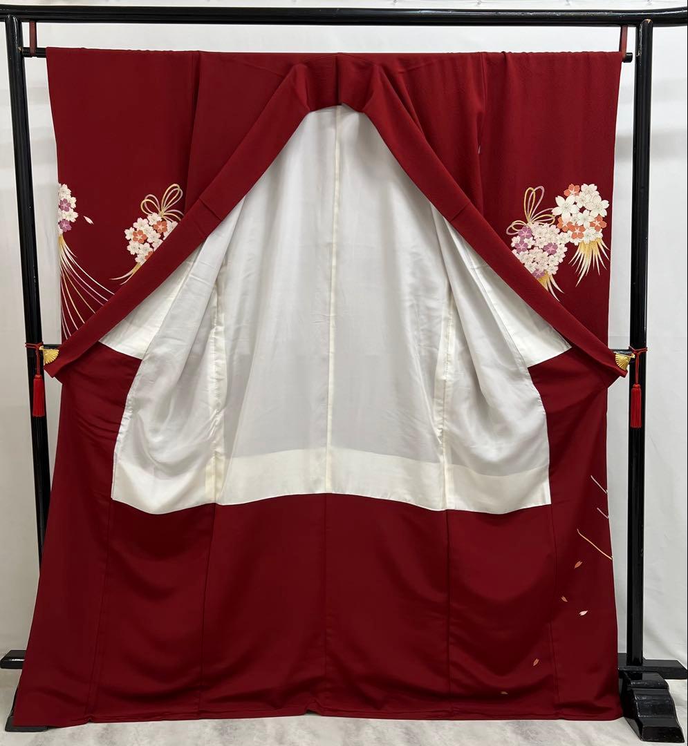 パーティー　成人式　振り袖　フルセット　長襦袢付　金彩加工　530