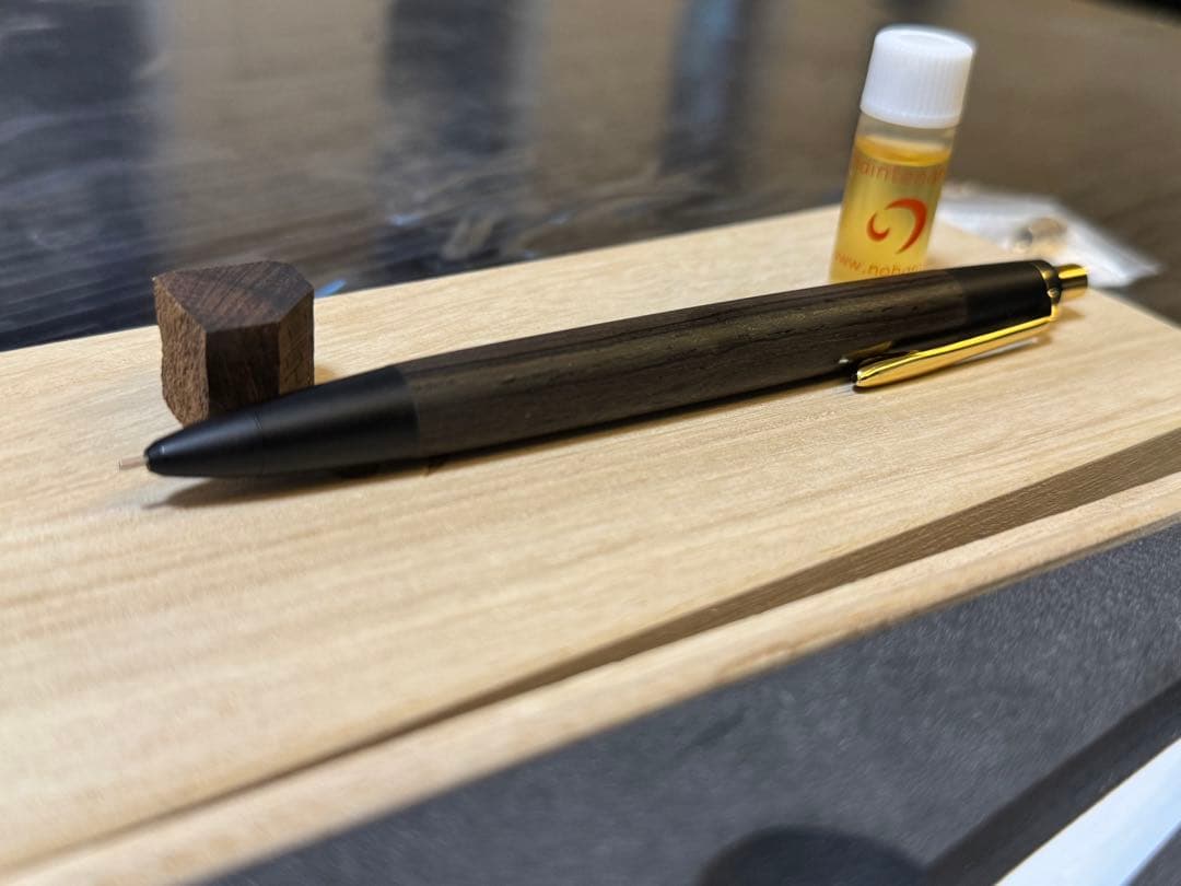 超希少樹種 野原工芸 ハカランダ シャープペンシル　新型　旧型クリップ