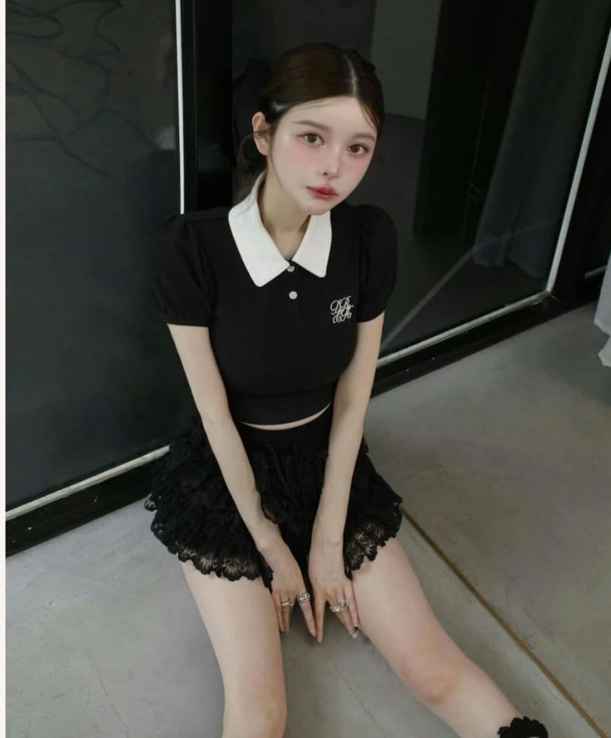 【ラスト1点】Darich ダーリッチ DRCHバイカラーポロシャツ