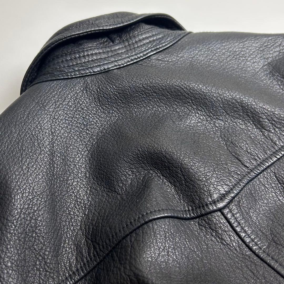 【美品】ジャックローズ/アンティークライン/ゴートレザージャケット/ヴィンテージ