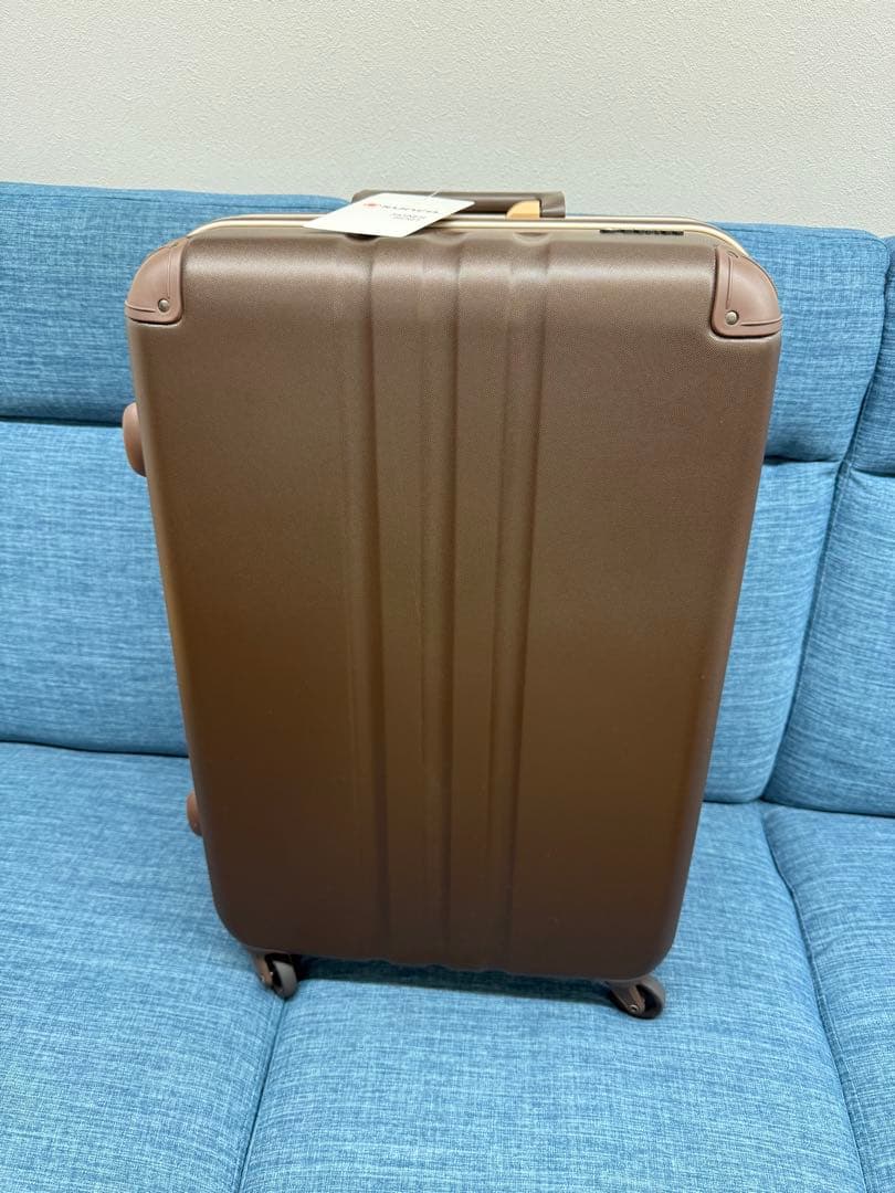 SUNCO SIGNER BIENES ブラウン キャリーケース64L