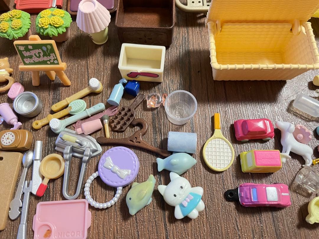 シルバニア　ぶどうの森のおうち　家具・小物まとめ売り約300個