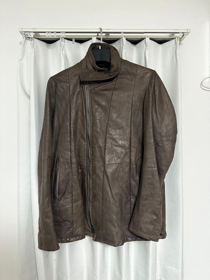 ユリウス レザージャケット Julius_7 rick owens