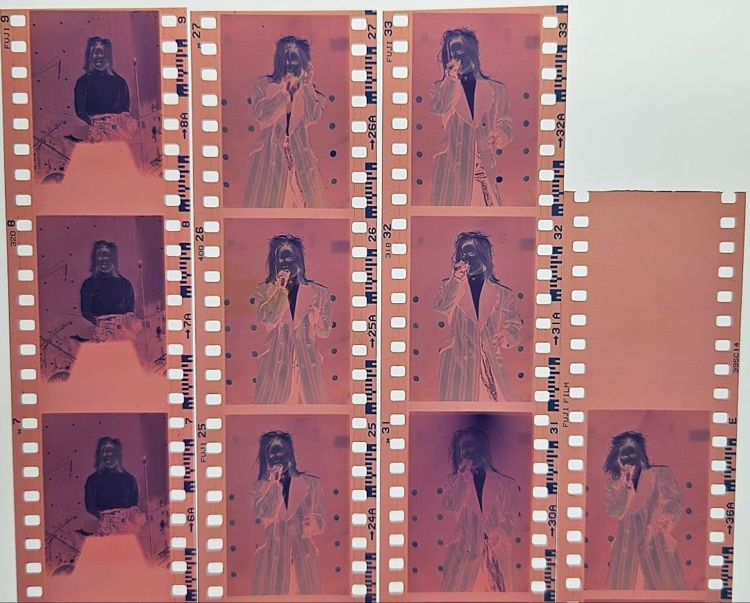 BUCK-TICK櫻井敦司ネガフィルム22コマ