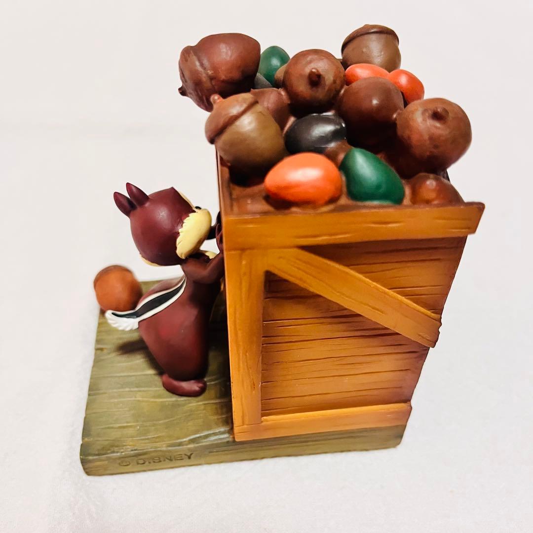 ディズニーリゾート　チップ　デール　ブックエンド　フィギュア