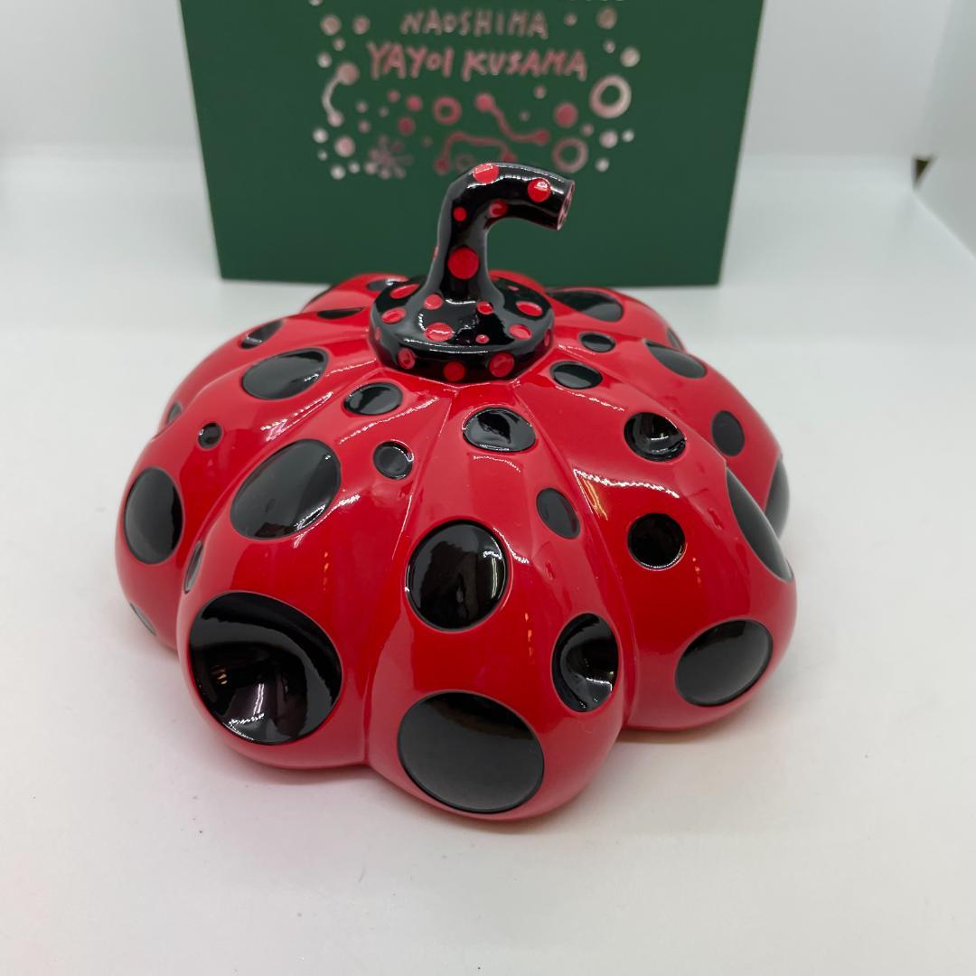 【美品】草間彌生 『RED PUMPKIN』直島限定 オブジェ