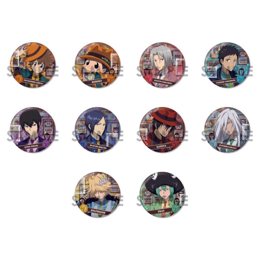 2種 100個セット■家庭教師ヒットマンREBORN! トレーディング缶バッジ