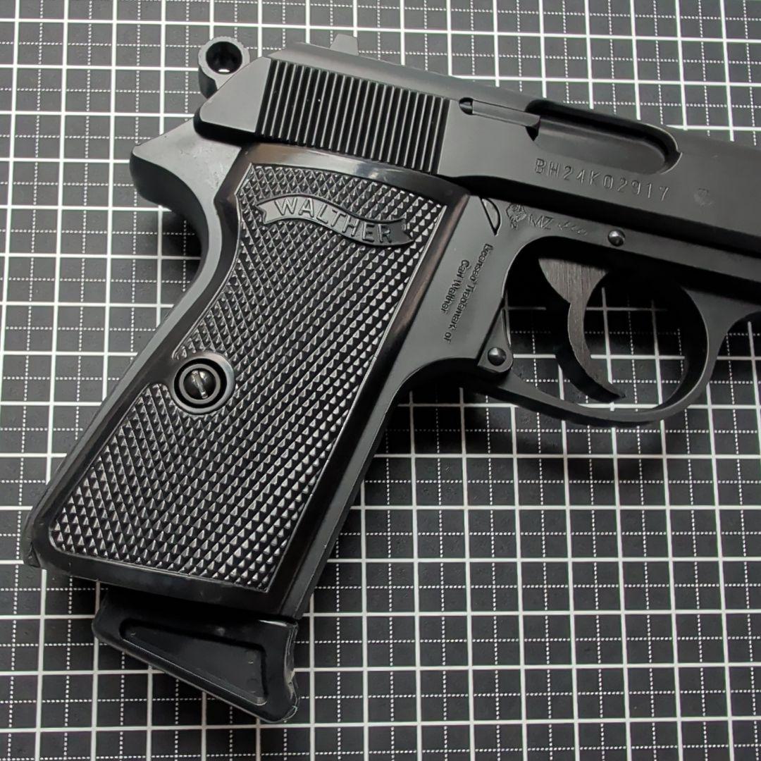 マルゼン　ワルサーPP 　ブローバック　ブラックモデル　取説汚れあり