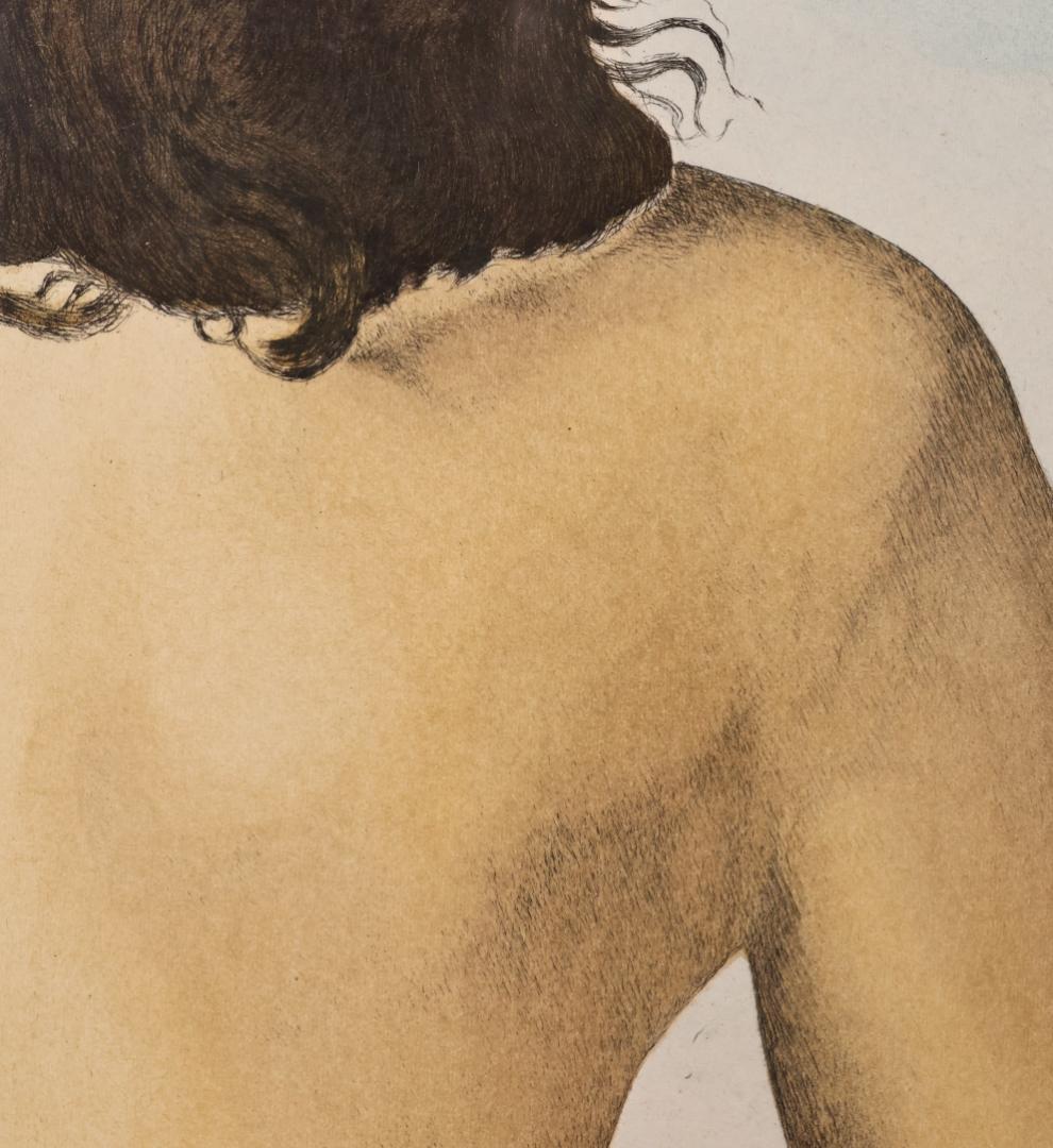 サルバドール・ダリ 「 私の裸の妻 」 リトグラフ　217/295　署名