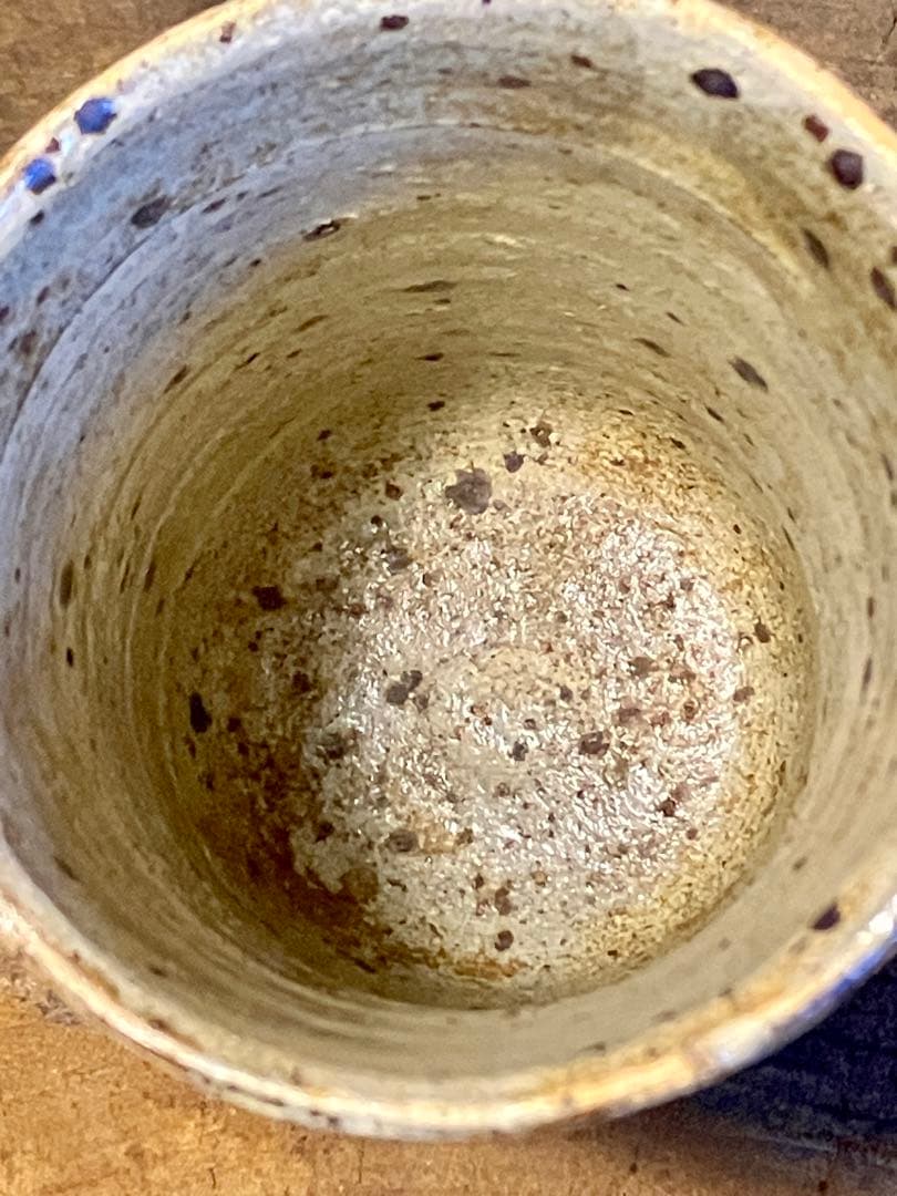 唐津　刷毛目　湯呑み　ビアカップ