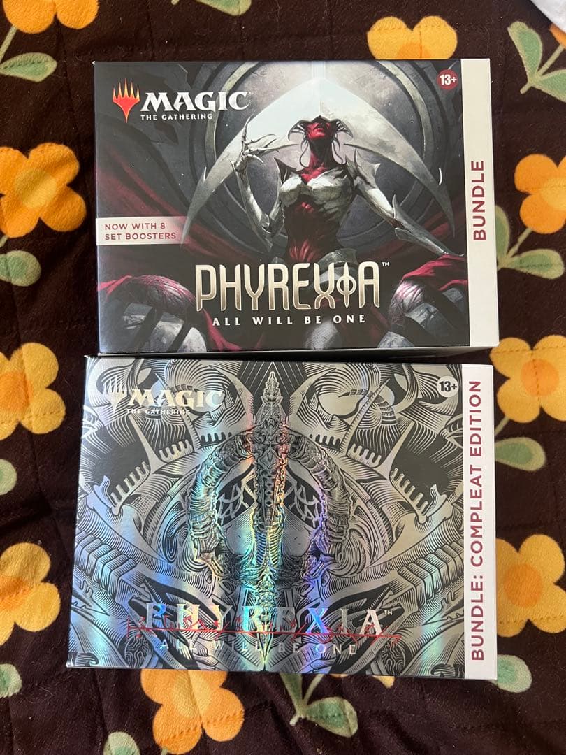 ファイレクシアの完全なる統一　バンドルとコンプリートボックス各１箱未開封　MTG