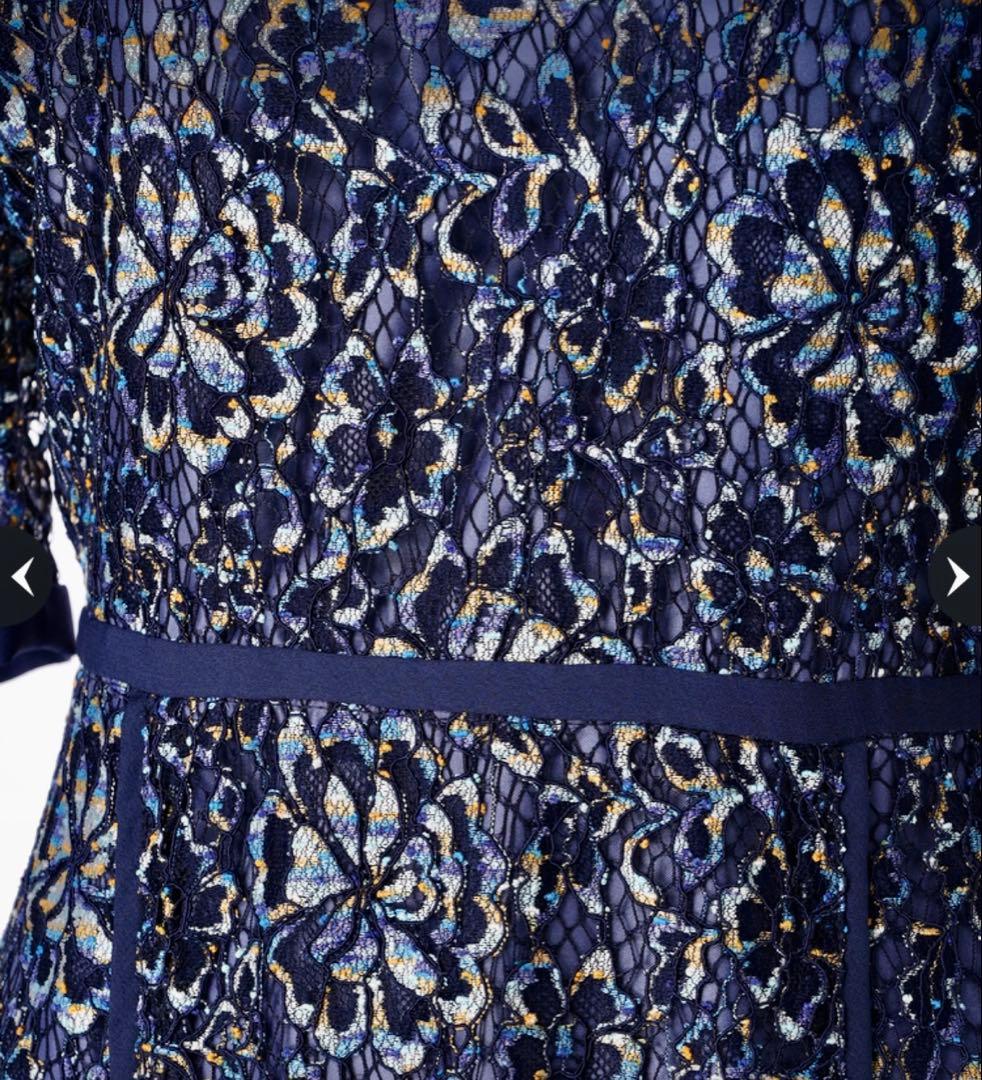 値下げ中！　Mystrada ワンピース　ドレス　ネイビー ブルー　ロングドレス