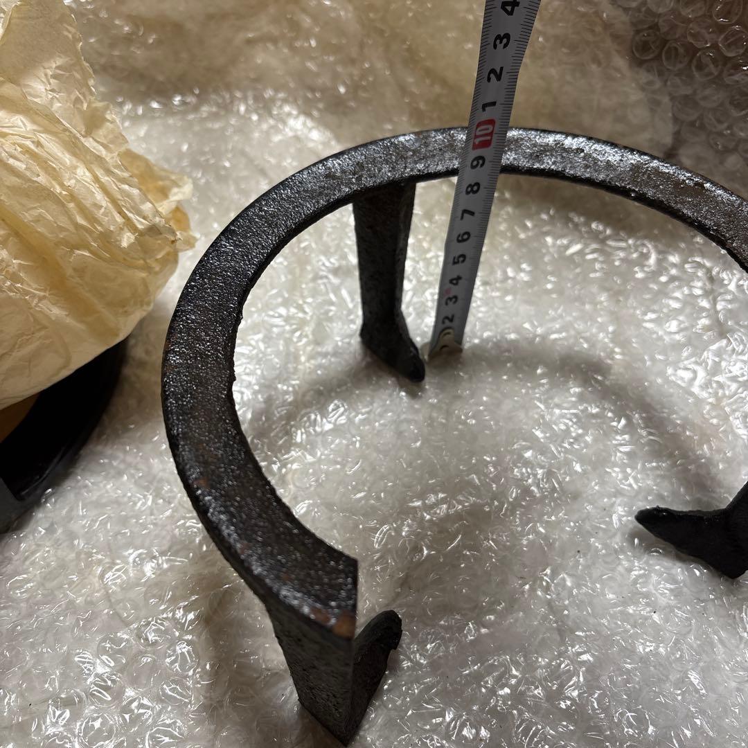 茶道具の五徳（ごとく）2サイズ