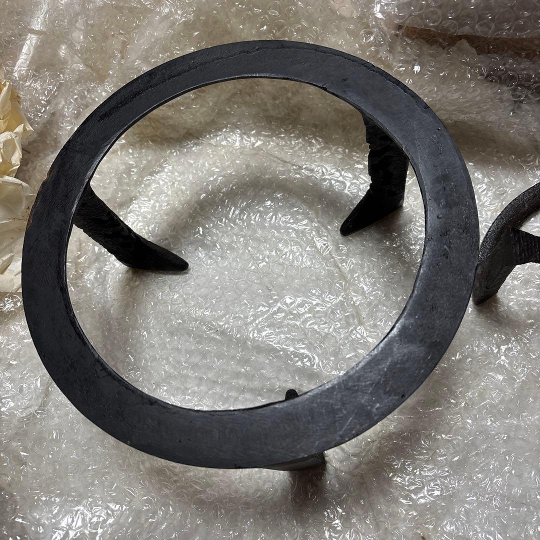 茶道具の五徳（ごとく）2サイズ