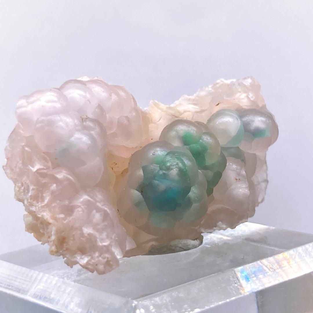 し*ま様 『2022年発見』　クリソコラインカルセドニー　原石　鉱物標本　天然石