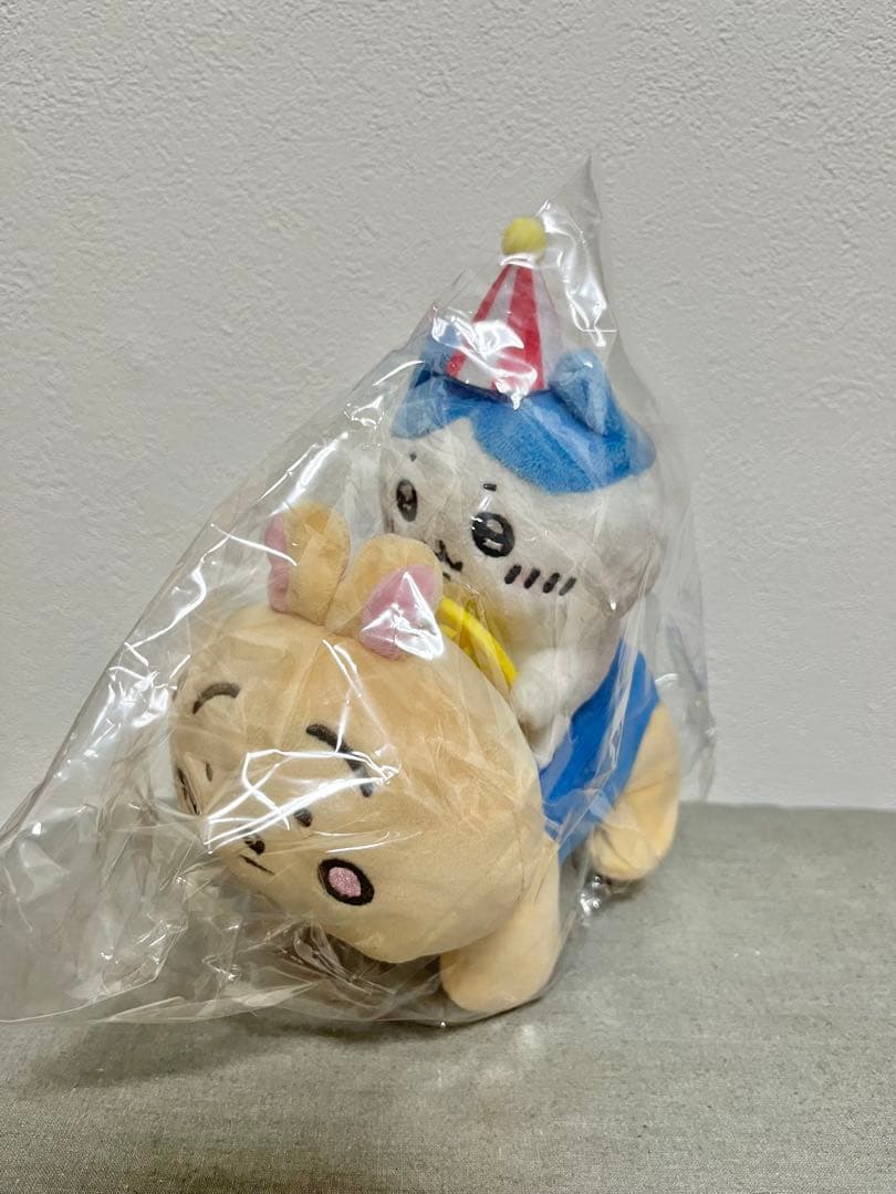 ちいかわ ぴーぽぽ ぬいぐるみ ハチワレ