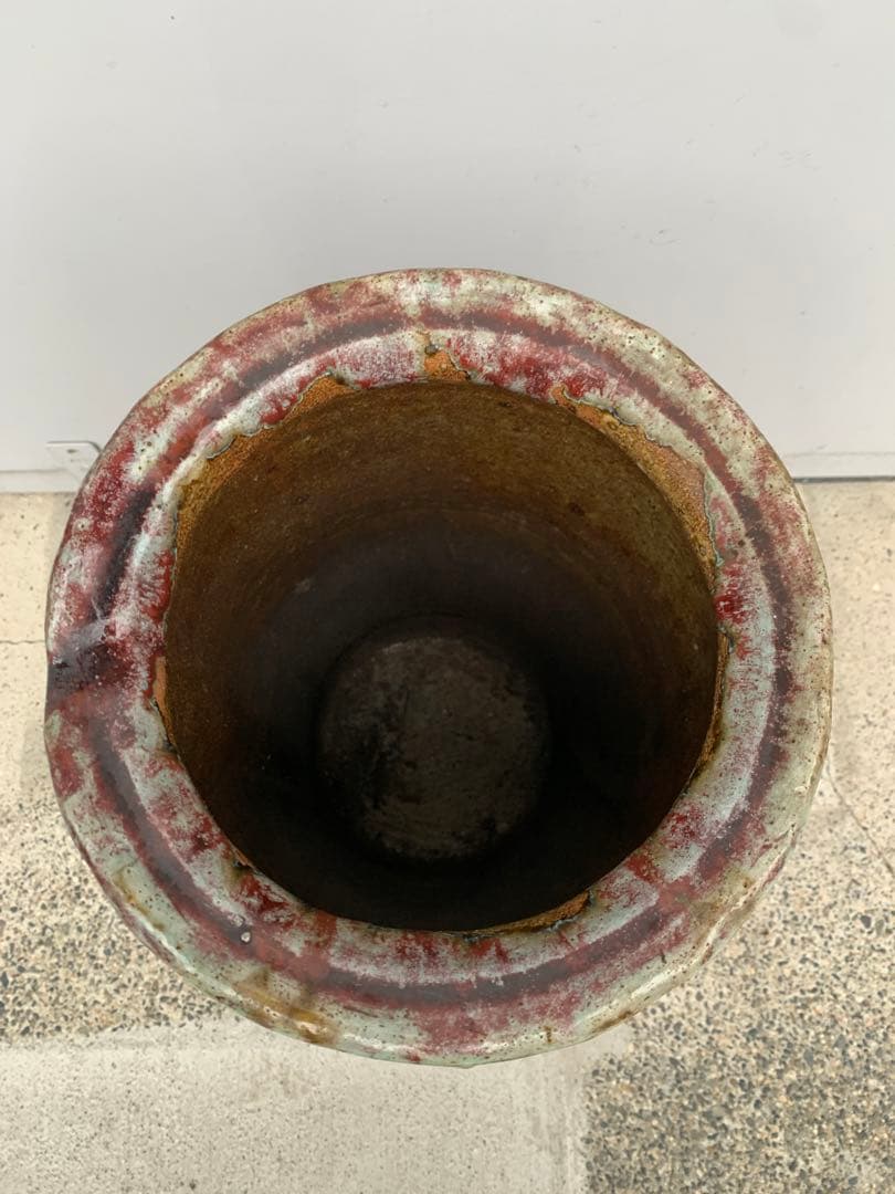 信楽焼　傘立て　花器　壺　花瓶