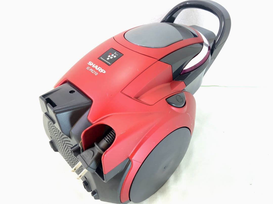 SHARP プラズマクラスター搭載 サイクロンクリーナーECーPX210ーR