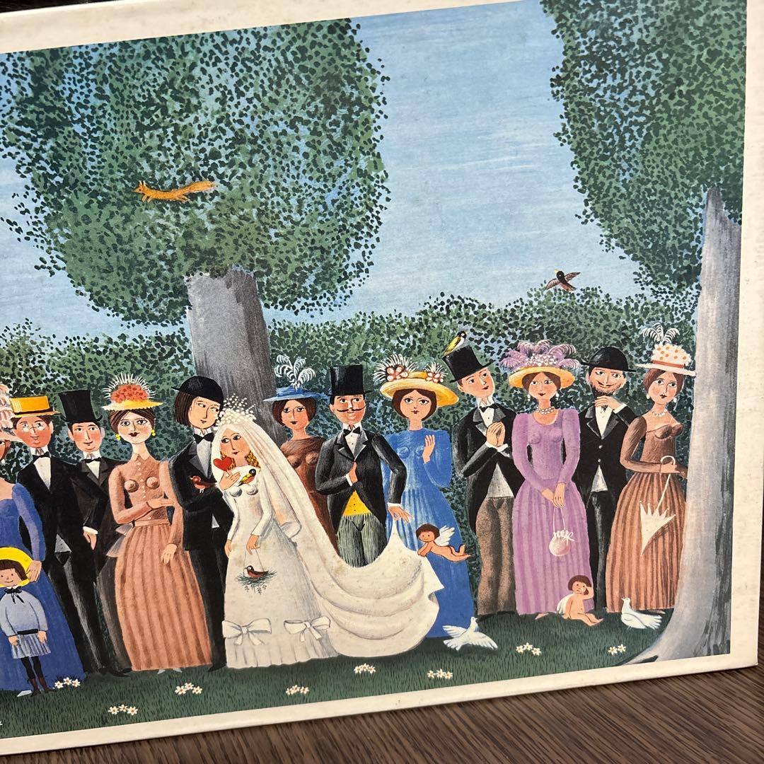 ジグソーパズル レイモン・ペイネ 結婚式 1000ピース 希少 未使用　愛の画家