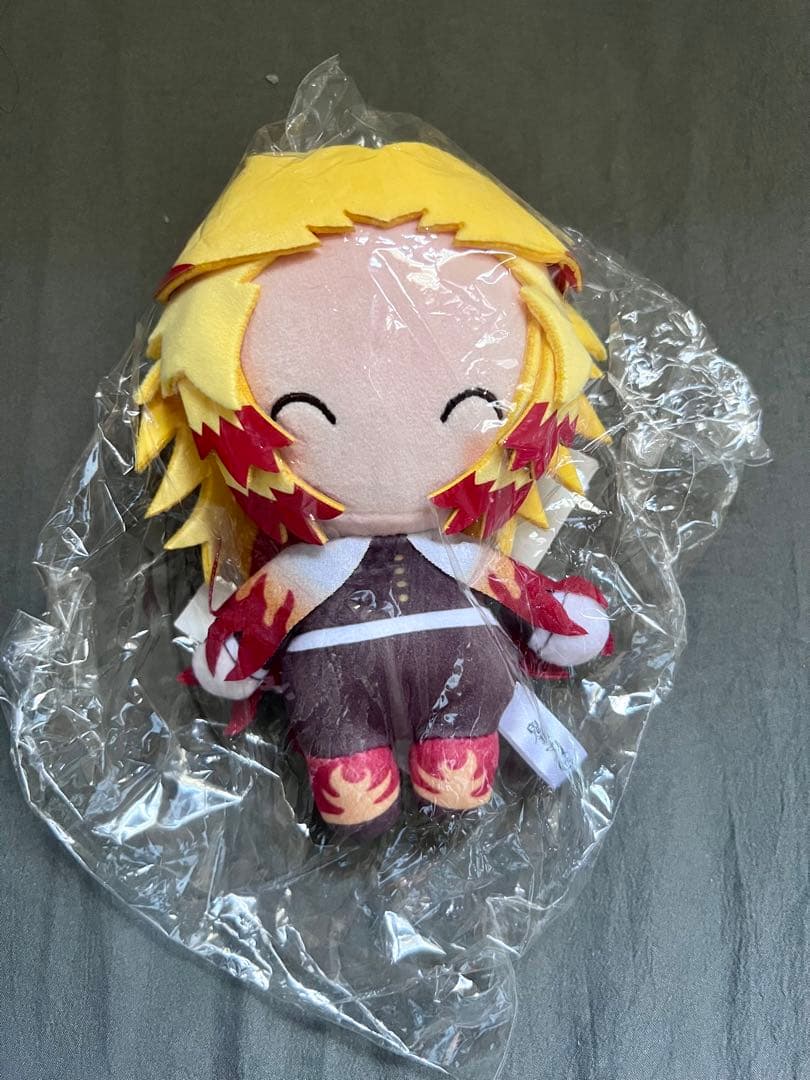 ゆらふわぬいぐるみ　鬼滅の刃　煉獄杏寿郎　竈門炭治郎②【新品・未開封】