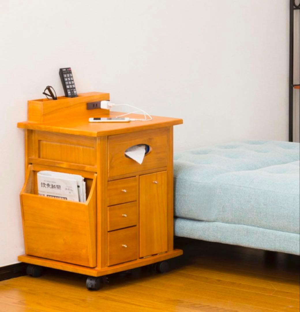 整理収納アドバイザー監修 サイドテーブル 直接渡し可能