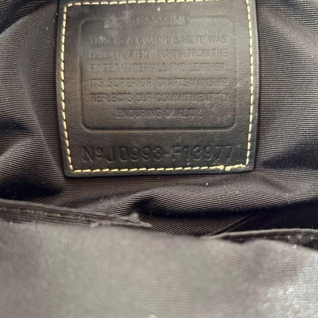 COACH F13977 ハンドバッグ ターンロック シグネチャー