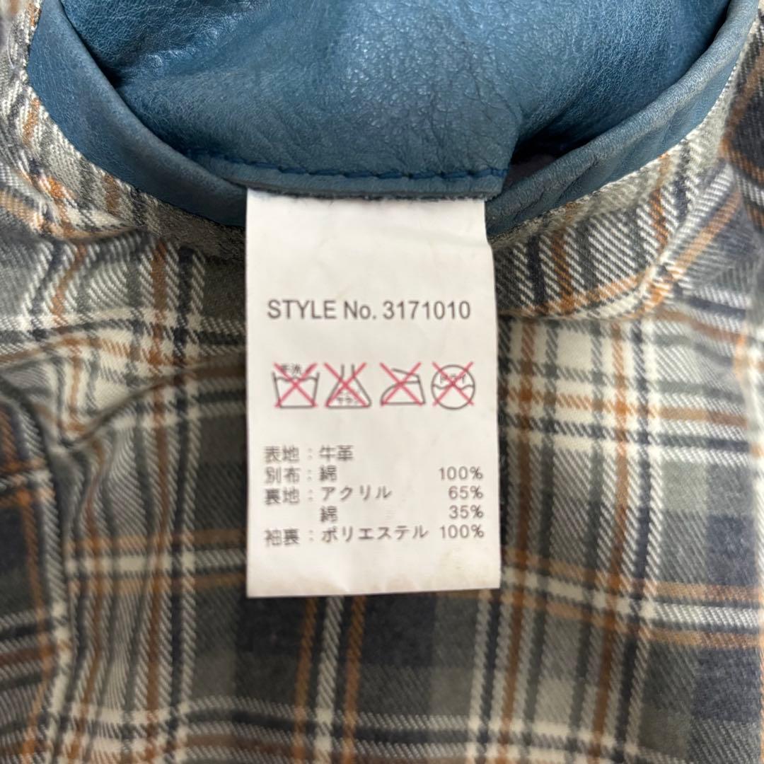 【希少色】 Schott ライダースジャケット シングル ヴィンテージ M