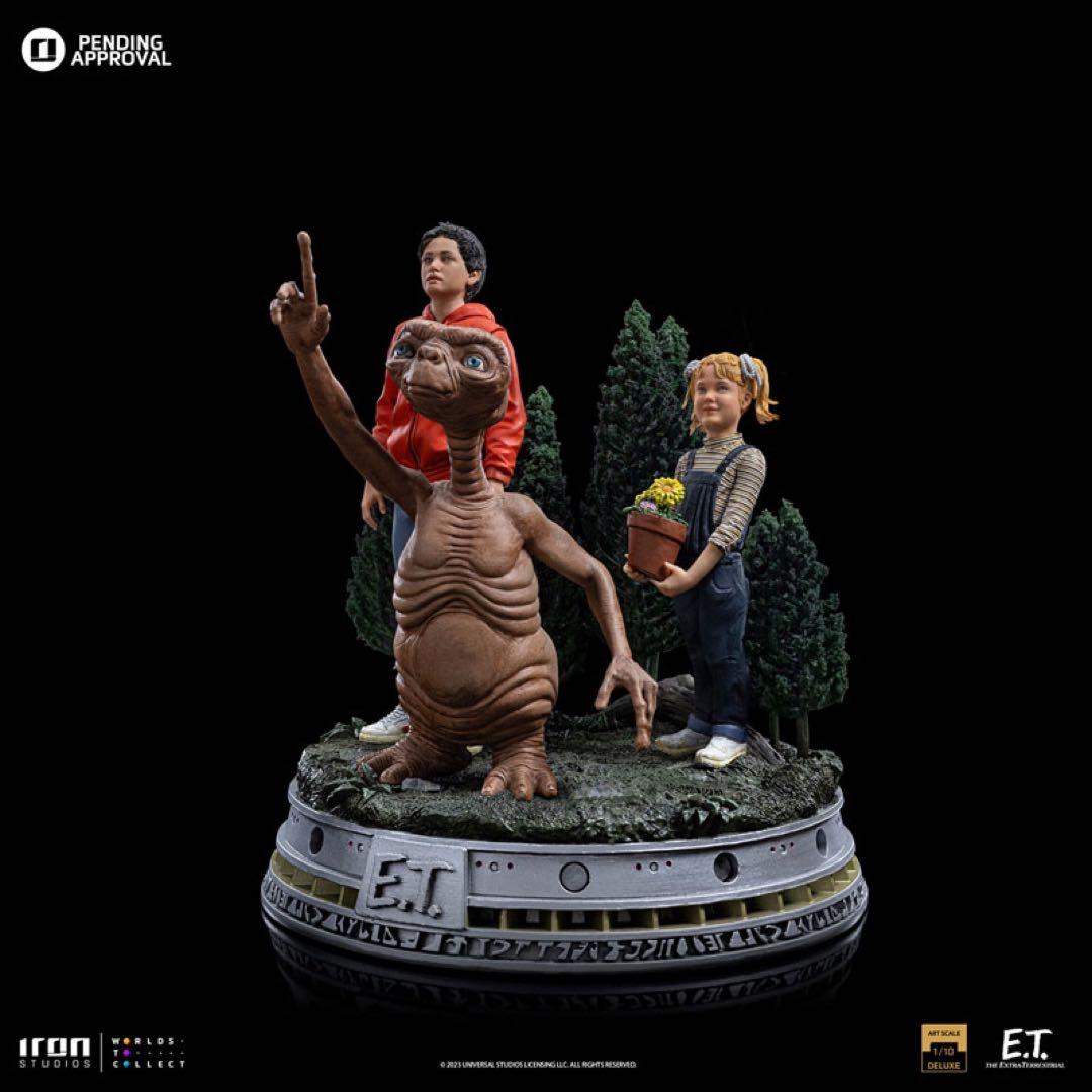 【最終値下げ】『E.T.』1/10 E.T.＆エリオット＆ガーティ