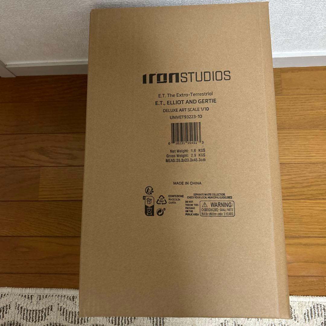 【最終値下げ】『E.T.』1/10 E.T.＆エリオット＆ガーティ