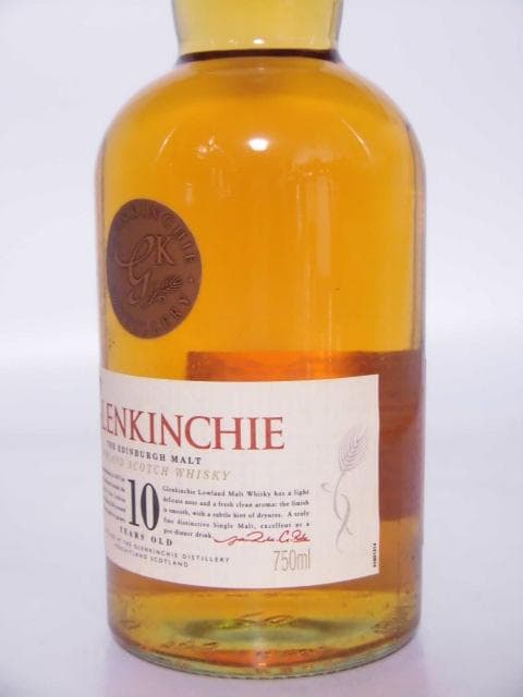 【L2】グレンキンチー10年 00年代 旧ボトル 正規品 箱付 750ml