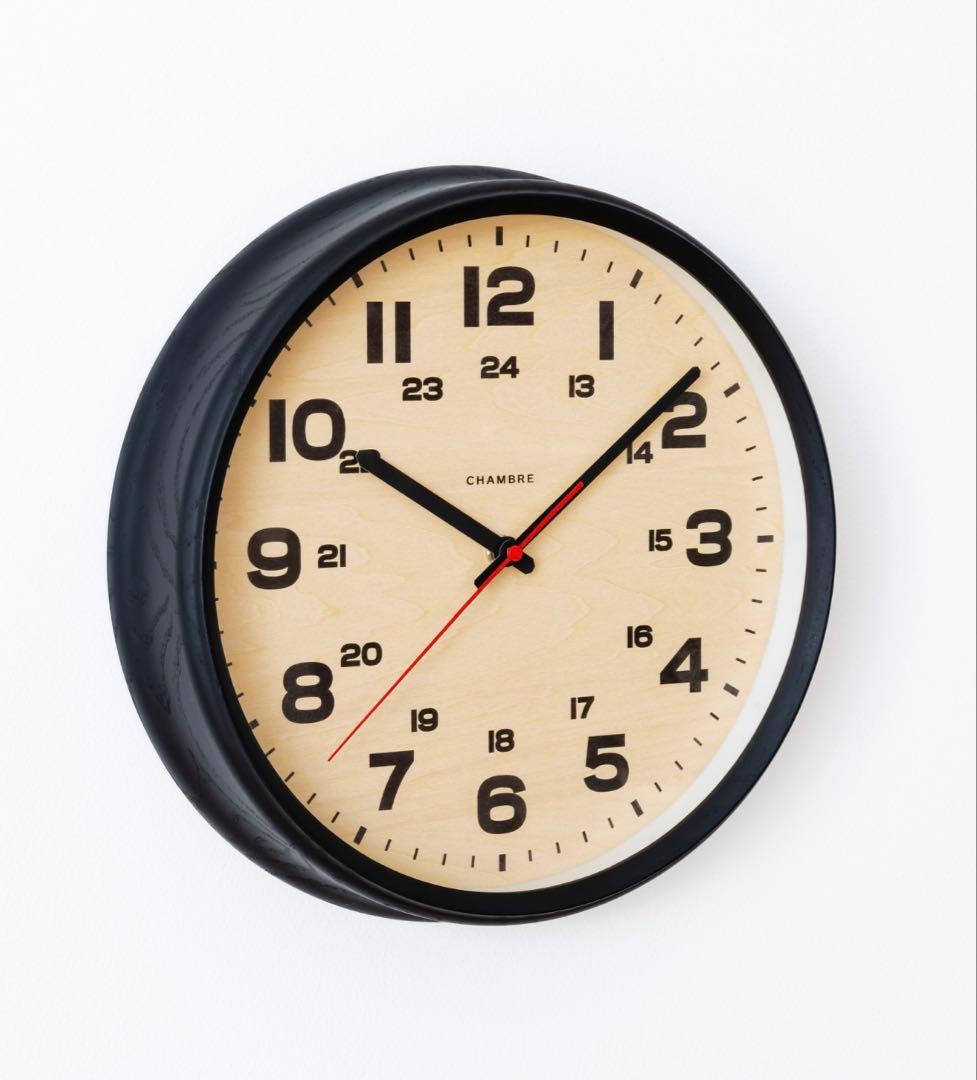 新品 INTERZERO インターゼロ CHAMBRE CH-050BK 時計