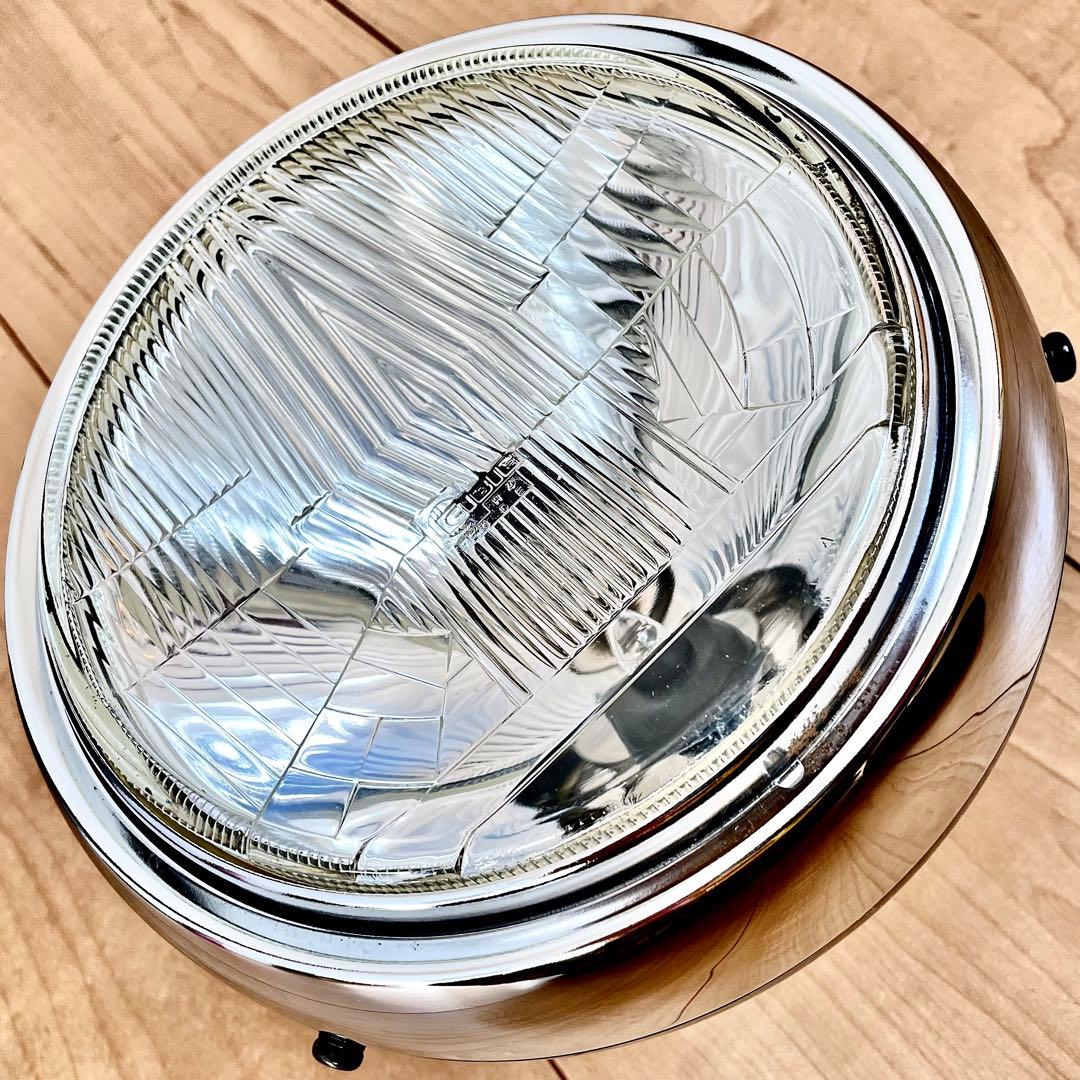 当時物 CIBIE シビエ 凹み ヘッドライト CB400F ホーク マーシャル