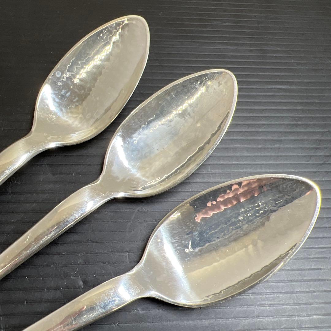 ジョージジェンセンブロッサムsterling925デザートスプーン6本208g