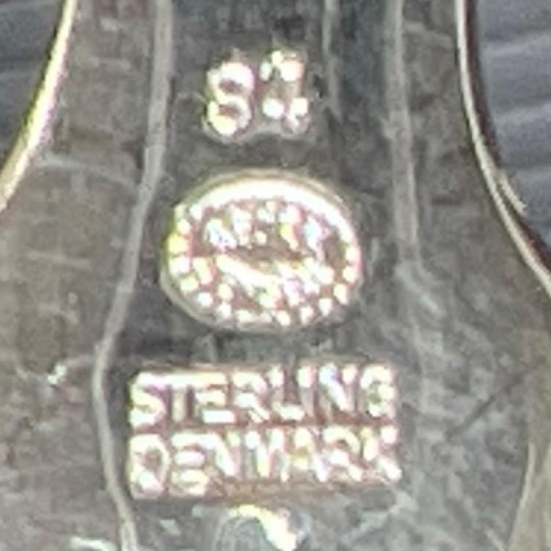 ジョージジェンセンブロッサムsterling925デザートスプーン6本208g