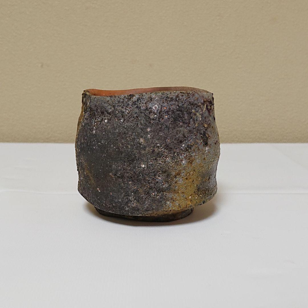 隠崎隆一　備前 窯変ぐい呑