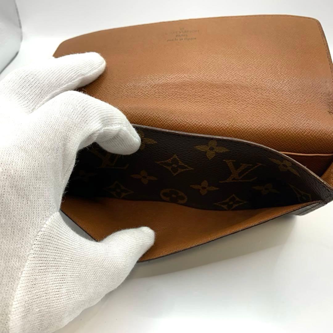 ルイヴィトン お札入れ 二つ折り財布 モノグラム 長財布 折り財布 カード入れ