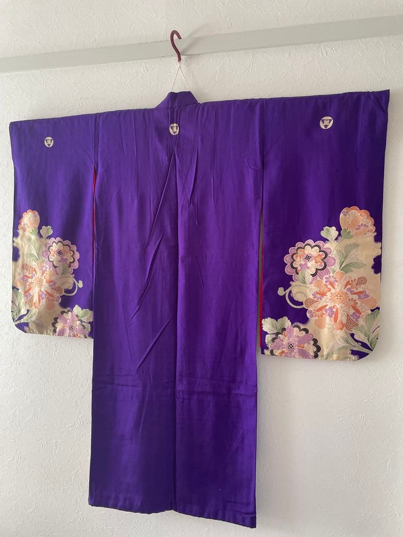 七五三　５歳〜６歳向き　小さめ７歳さん　アンティーク着物セット