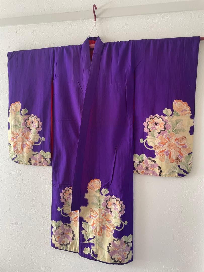 七五三　５歳〜６歳向き　小さめ７歳さん　アンティーク着物セット